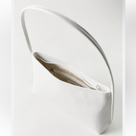 Vagabond Verona White Leather Shoulder Bag handbag minimal NWT - Picture 4 of 7